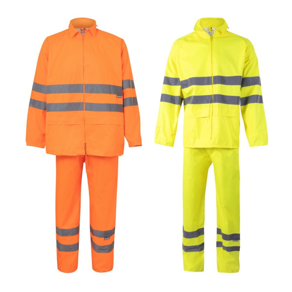 VL VENUS. Regenpak (130g/m²) van polyester (100%) met PU-coating