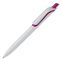 Wit / Donker roze