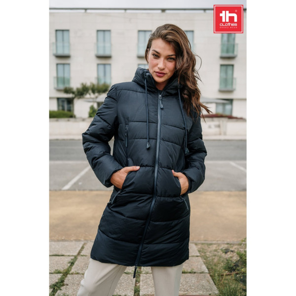 THC BRUSSELS. Unisex gewatteerde parka