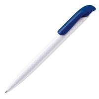 Wit / Donker Blauw